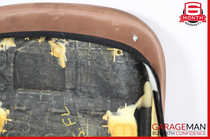 14-18 Maserati Quattroporte Front Left Lower Bottom Seat Cushion Cover Brown
