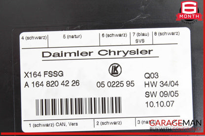07-09 Mercedes X164 GL550 GL450 Third Row Seat Power Folding Control Module Unit