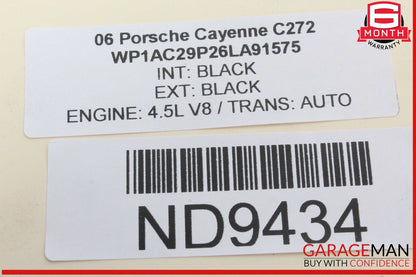 03-10 Porsche Cayenne 955 957 Rear Right Side Door Lock Latch Actuator OEM