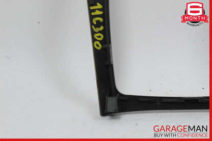 08-15 Mercedes W204 C300 4MATIC Center Console Shift Shifter Bezel Trim OEM