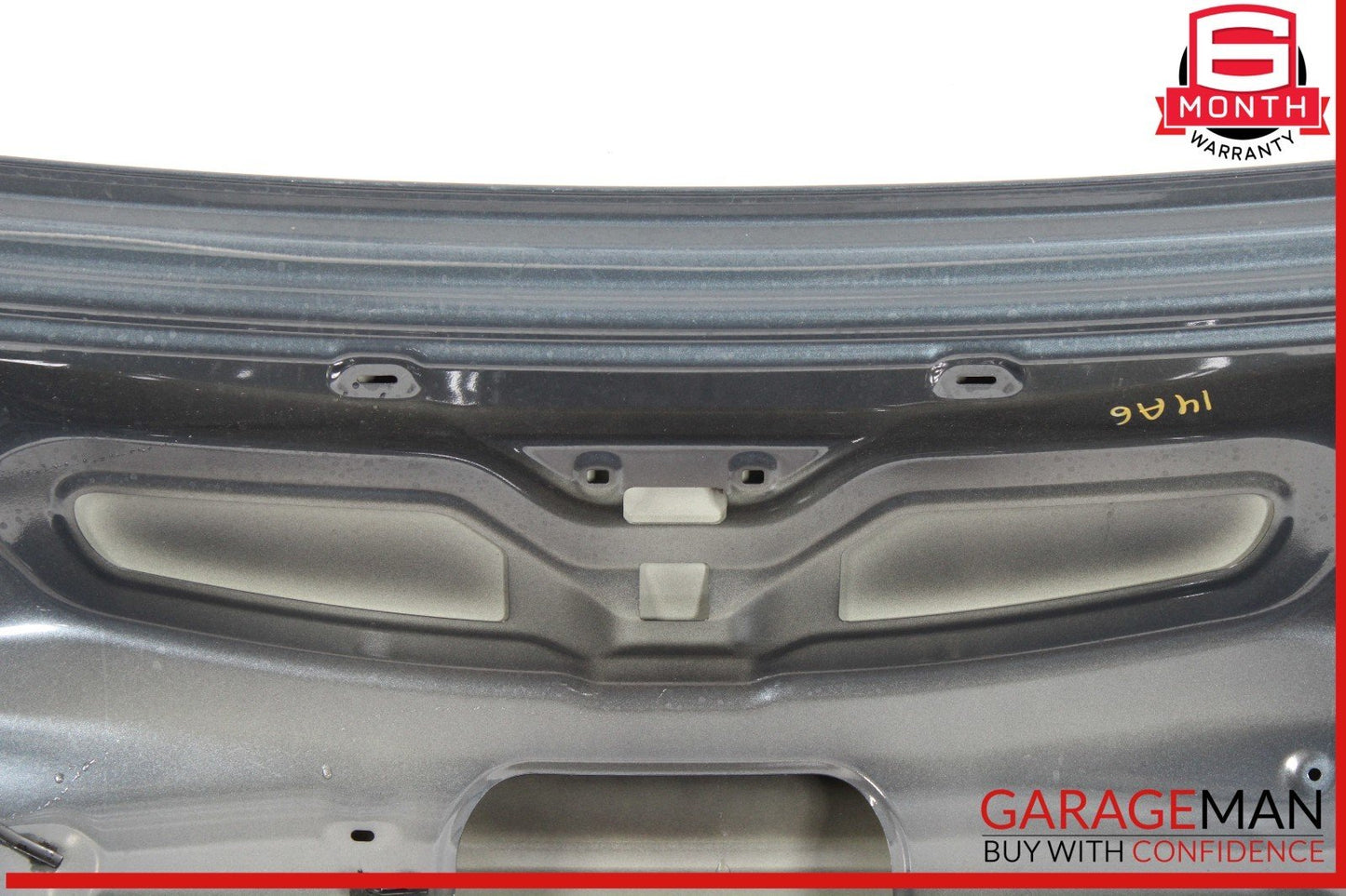12-18 Audi A6 S6 Trunk Lid Panel Assembly Gray OEM