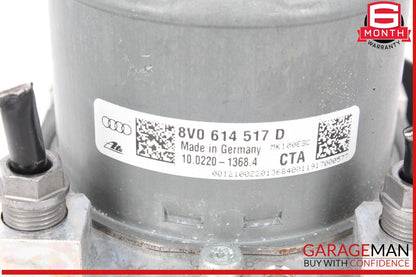 17-20 Audi S3 A3 ABS Anti Lock Brake Pump Module 8V0614517D OEM
