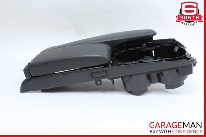 08-11 Mercedes W204 C63 AMG Center Console Arm Rest Armrest Cup Holder Black OEM