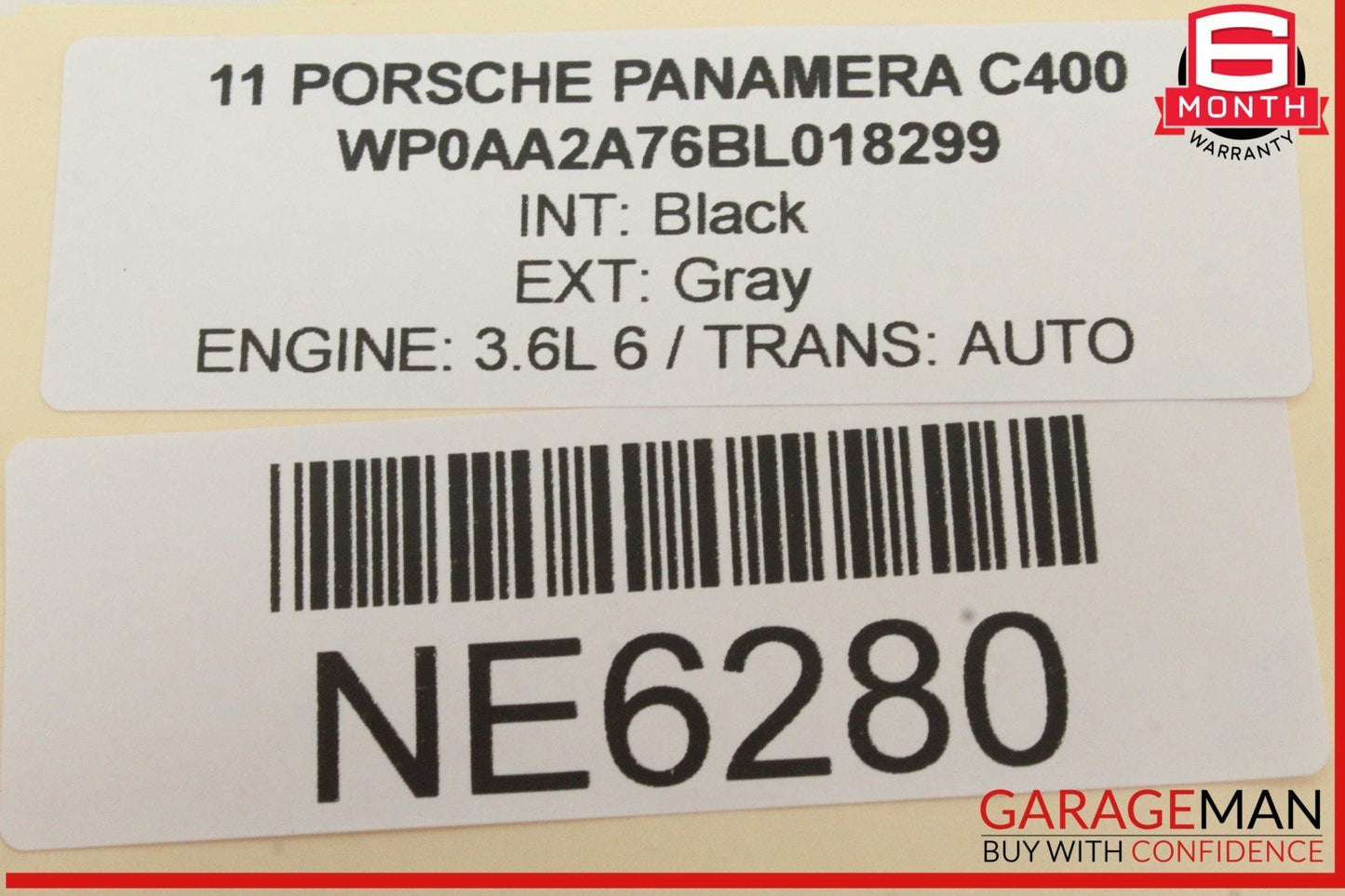 10-16 Porsche Panamera 970 Front Left Side Dash AC A/C Outer Air Vent Grille OEM