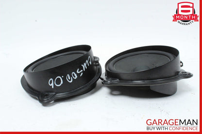06-11 Mercedes W219 CLS500 Left & Right Door Sound Audio Speaker Set of 2 Pc OEM