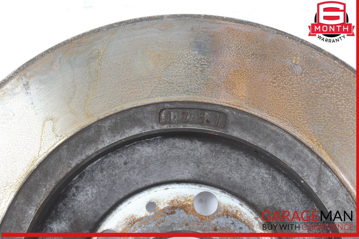 03-18 Bentley Continental GTC Rear Left & Right Side Brake Rotors Disc OEM