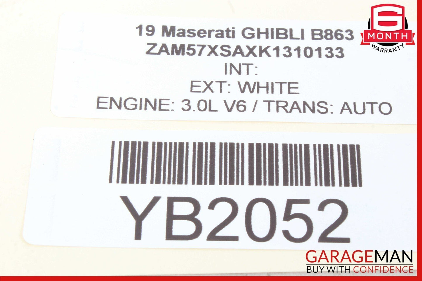 14-19 Maserati Ghibli Front Right Side Exterior Door Handle Assembly Chrome OEM