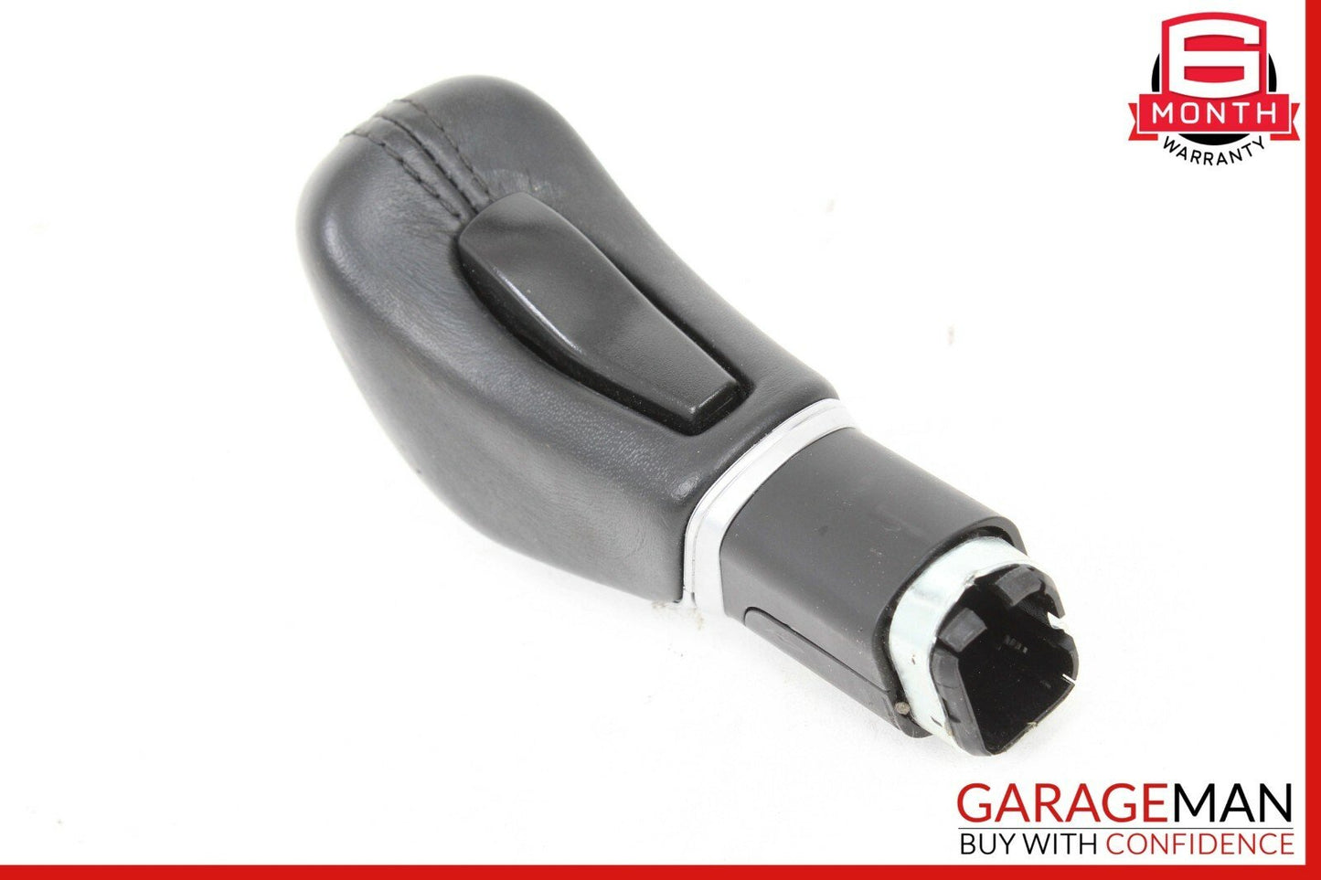 14-17 Maserati Ghibli Floor Gear Shift Shifter Knob Leather Black OEM