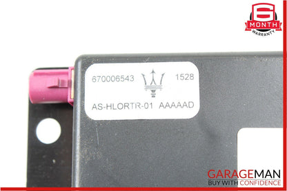 14-18 Maserati Quattroporte WIFI Computer Control Module Assembly 670006543 OEM