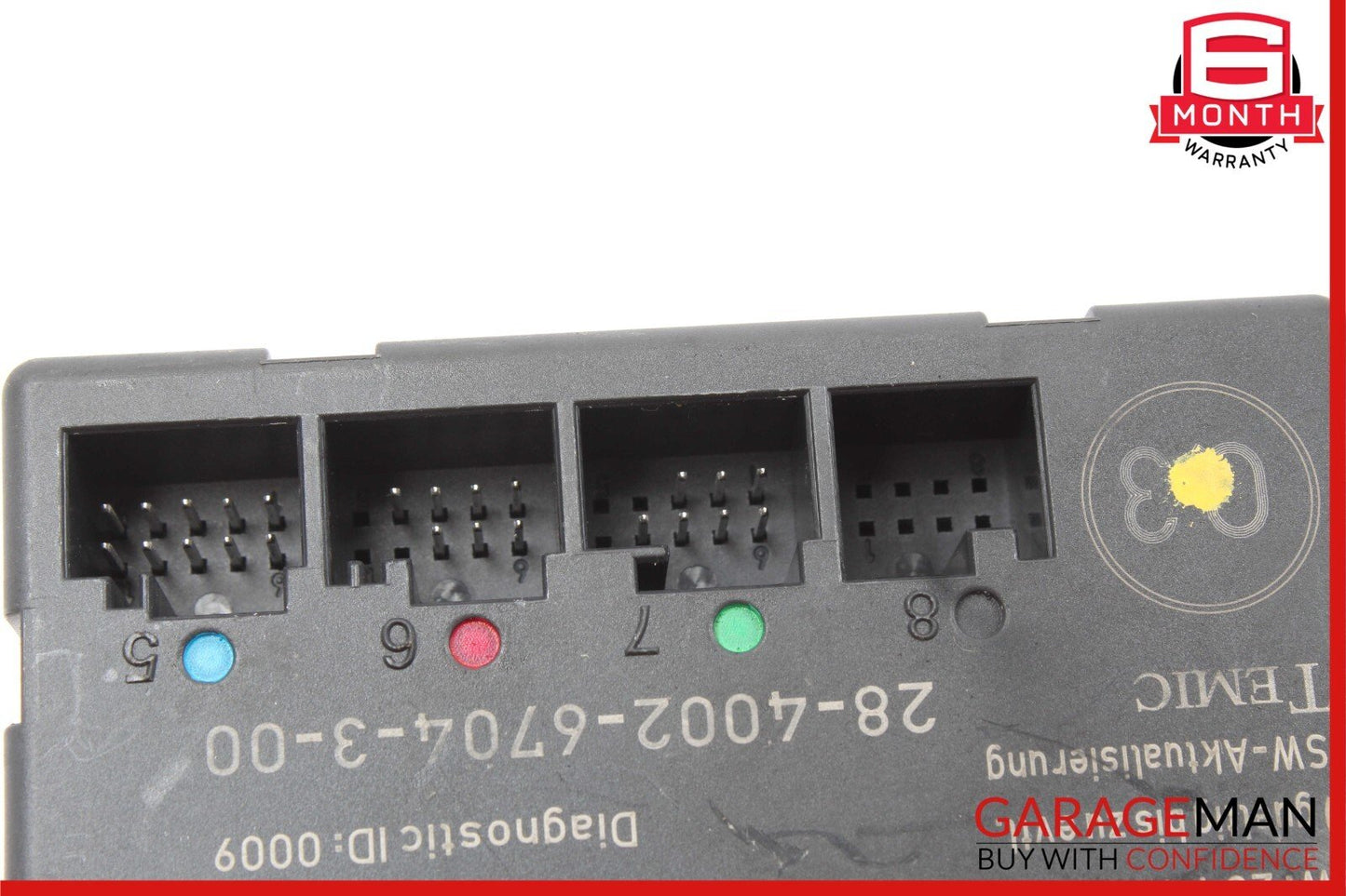 08-18 Mercedes W204 C280 C300 E400 Front Left Side Door Control Module Unit