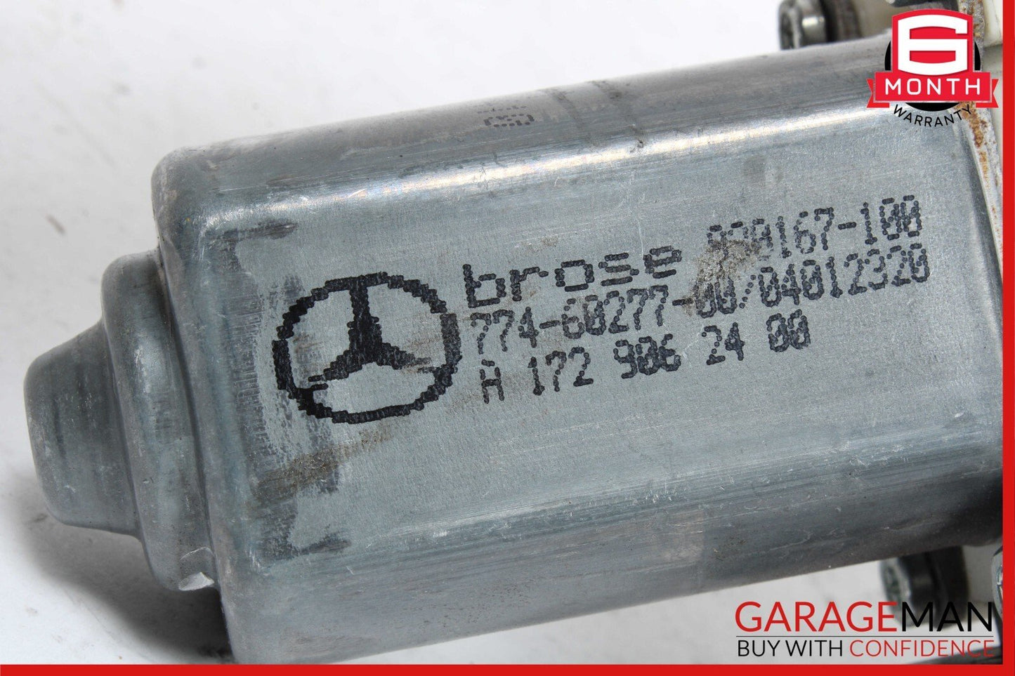 12-20 Mercedes R172 SLK350 Rear Right Side Door Window Regulator Motor Unit OEM