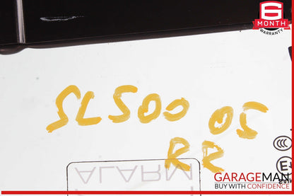 03-12 Mercedes R230 SL500 SL55 AMG Rear Right Side Quarter Window Glass OEM