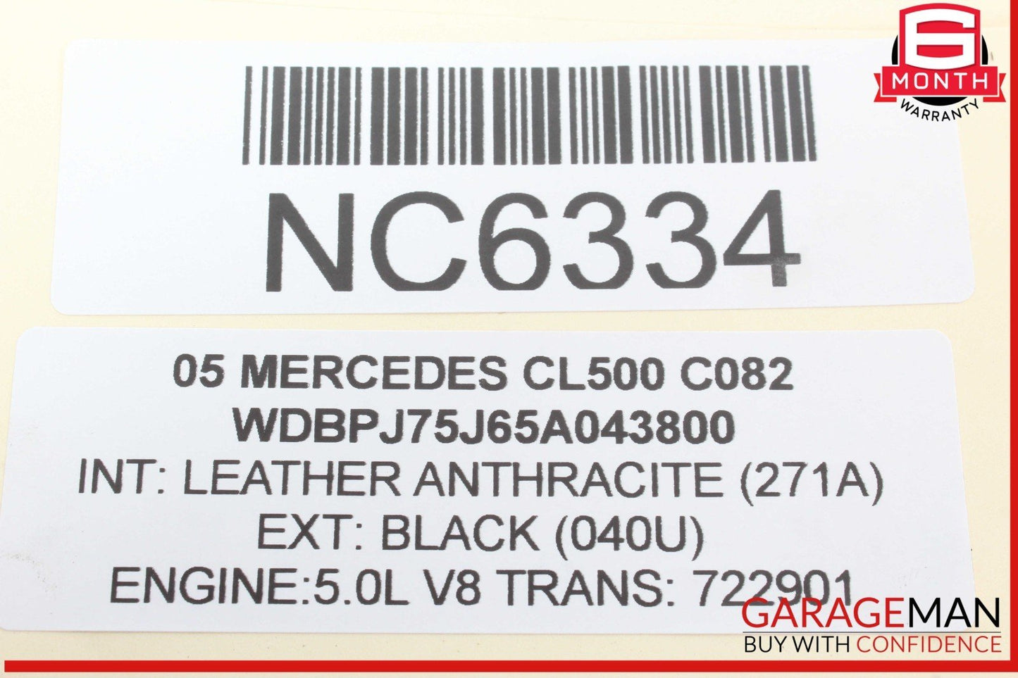 00-06 Mercedes W215 CL500 S430 ABS Anti Lock Brake Pump ESP Module OEM