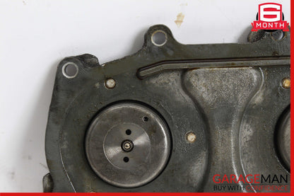 12-18 Mercedes S550 E550 Front Left / Right Engine Timing Chain Cover Plate