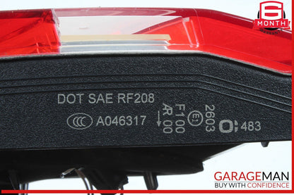 10-13 Mercedes W212 E350 Rear Right Passenger Side Inner Tail Light Lamp OEM