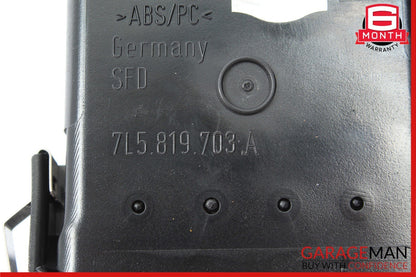 03-10 Porsche Cayenne 955 Front Left Driver Side Dash Air Vent Trim Panel OEM