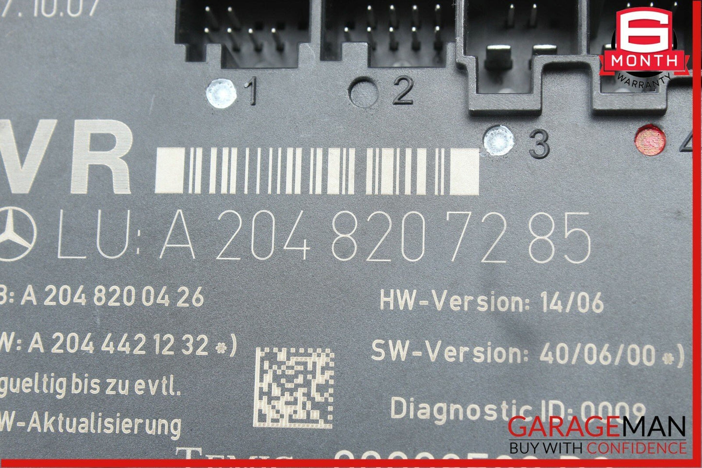 08-11 Mercedes W204 C300 C350 Front Right Passenger Side Door Control Module OEM