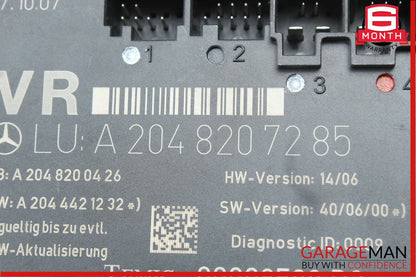 08-11 Mercedes W204 C300 C350 Front Right Passenger Side Door Control Module OEM