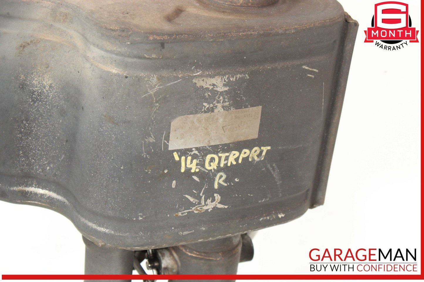 14-17 Maserati Quattroporte SQ4 Rear Right & Left Exhaust Muffler Dual Tip OEM