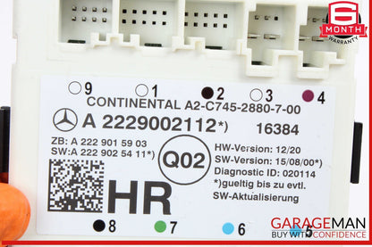 15-20 Mercedes W205 C300 C350e C400 Rear Right Side Door Control Module Unit OEM