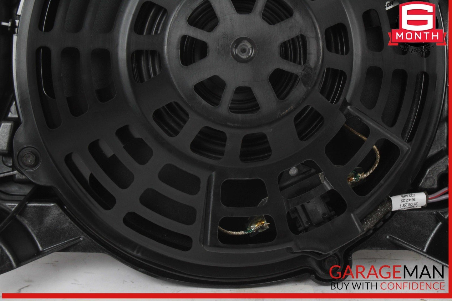 16-18 Audi A6 Rear Deck Shelf Panel Center Subwoofer Sub Woofer Speaker OEM