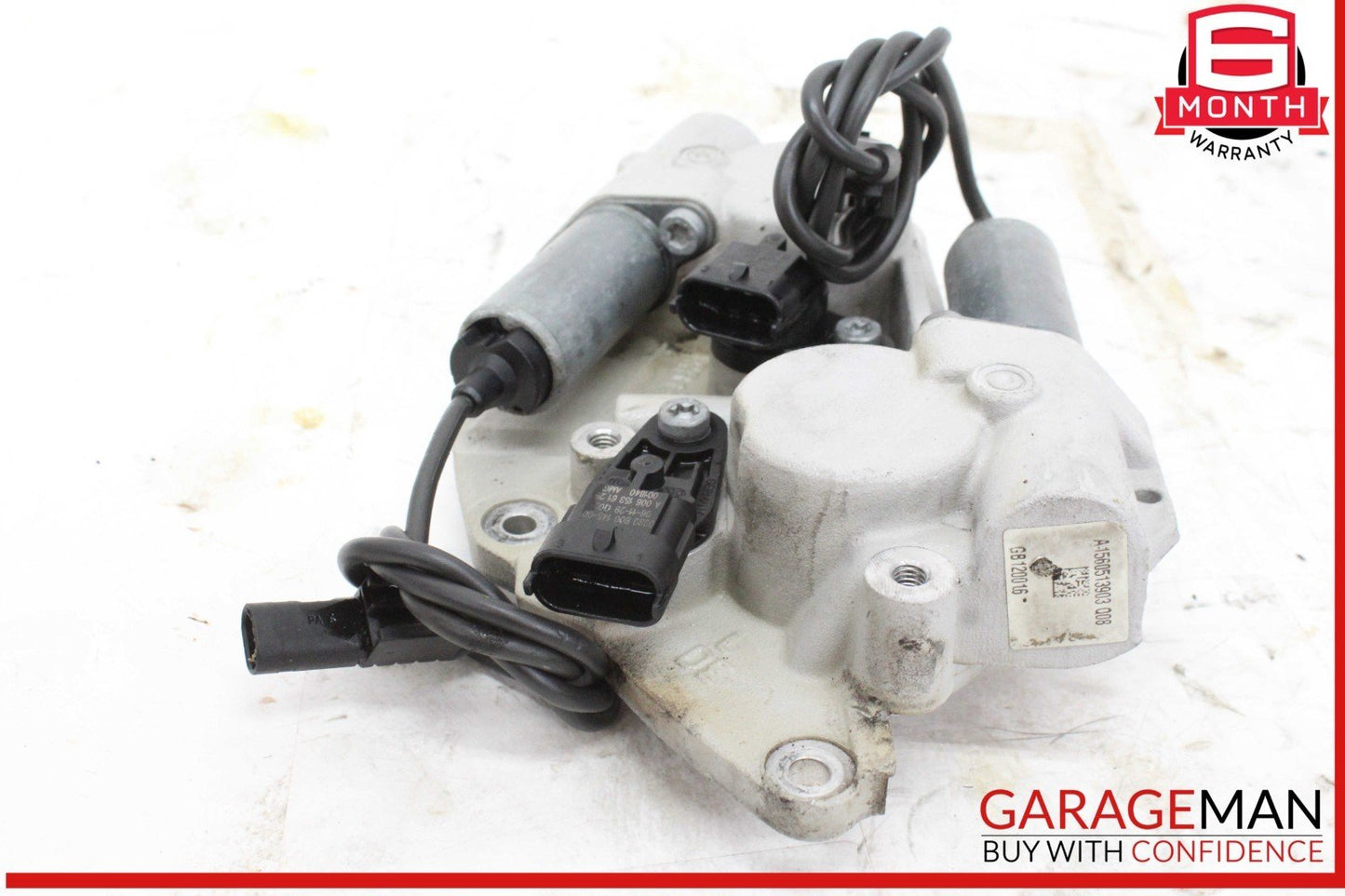 07-15 Mercedes W219 CLS63 AMG Left Side Camshaft Adjuster Cover w/ Valve OEM