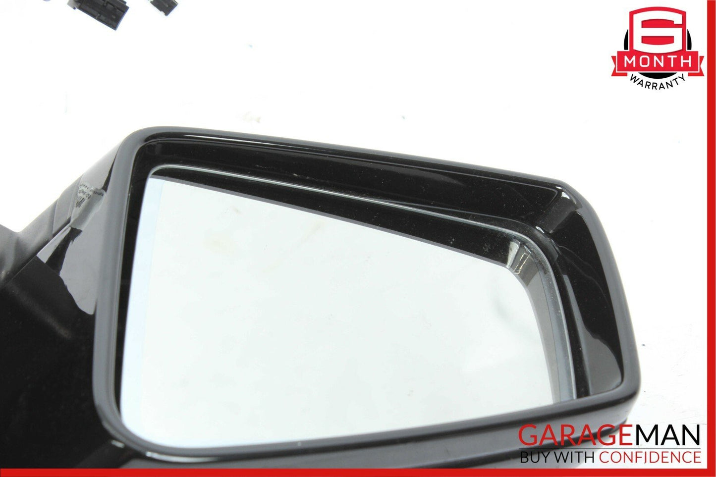 12-14 Mercedes W204 C250 C63 AMG Front Left Side Mirror Rear View Door Black OEM