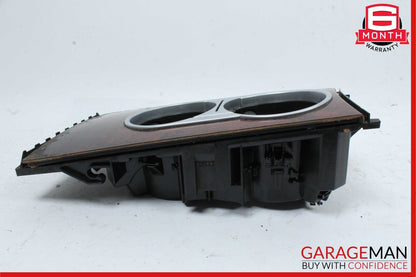 06-12 Mercedes X164 GL450 GL550 Center Console Cupholder Cup Holder Wood OEM