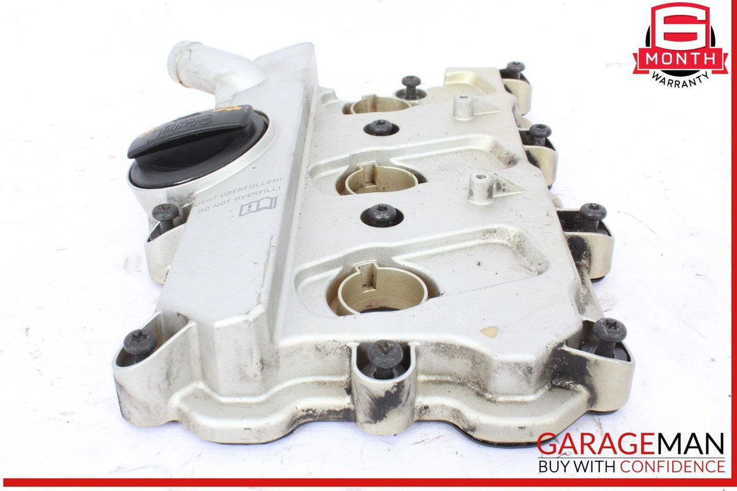 09-12 Audi Q5 Left Side Engine Valve Cylinder Head Cover 06E103471P OEM
