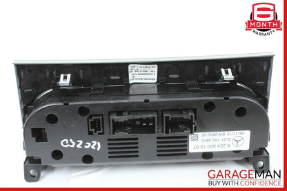 12-14 Mercedes W204 C250 AC A/C Heater Climate Temperature Control Switch Gray