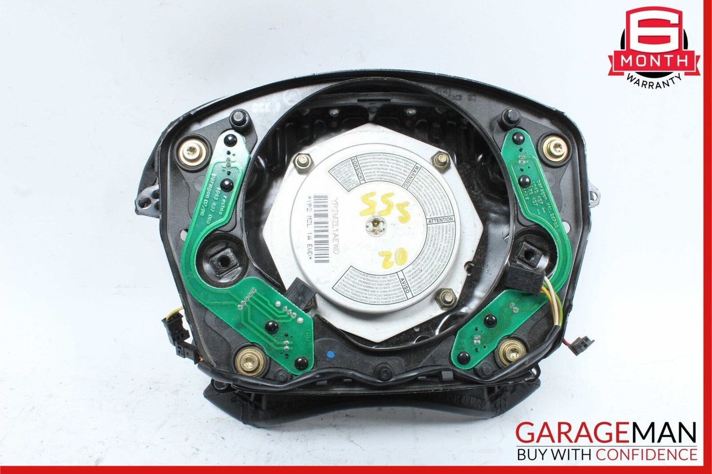 00-06 Mercede W220 S350 S500 CL55 AMG Steering Wheel Air Bag Airbag Black OEM