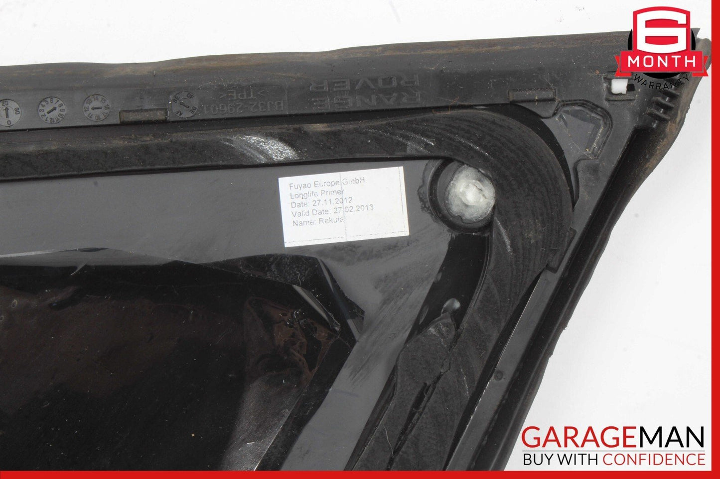 12-15 Land Rover Range Rover Evoque L538 Rear Left Driver Quarter Window Glass