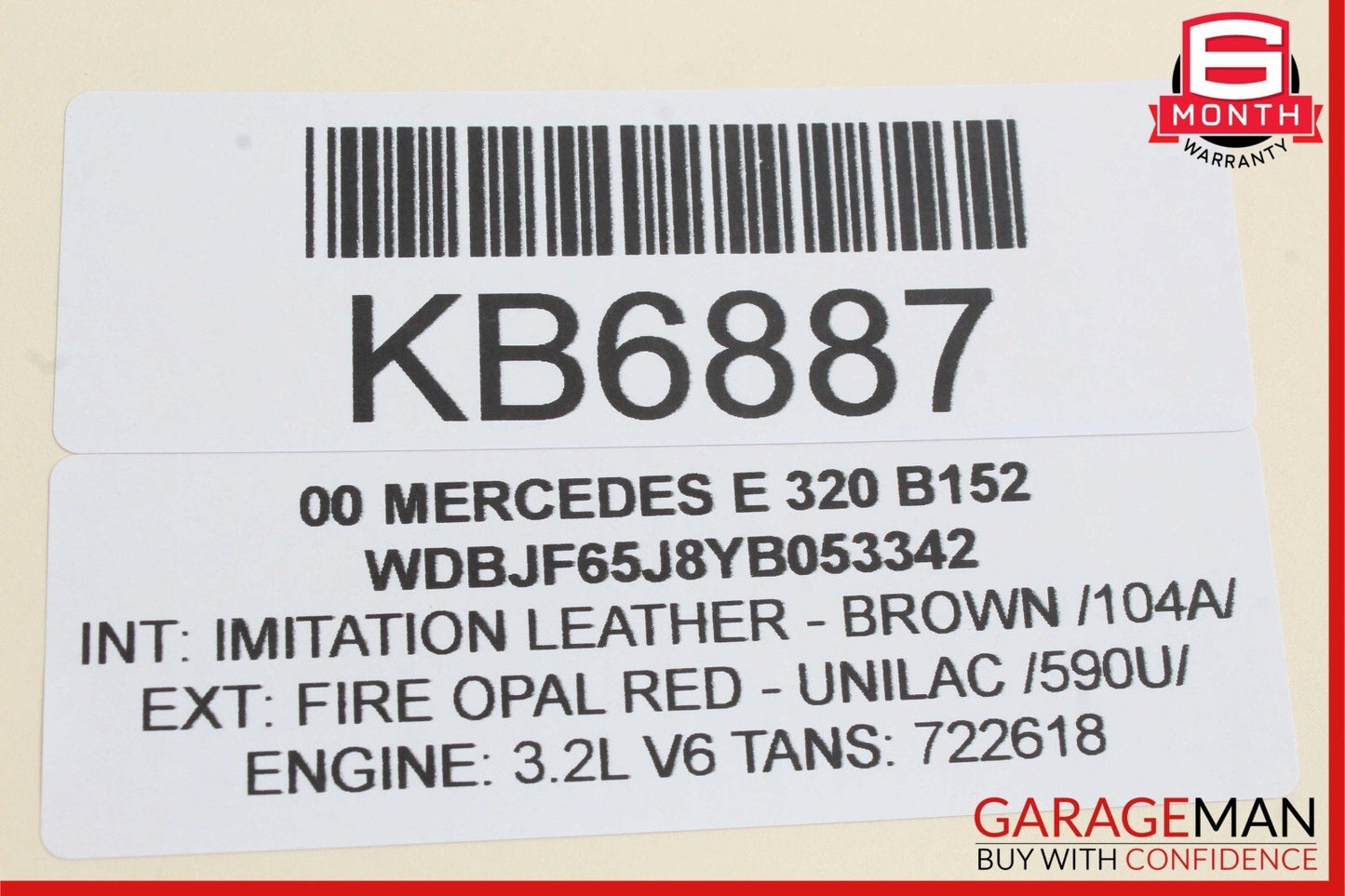 00-06 Mercedes W210 E320 CL600 Phone Communication Control Module Q6829460 OEM