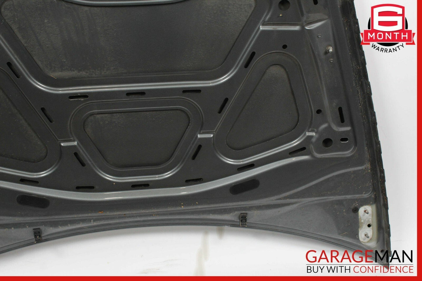 03-06 Porsche Cayenne S 955 Front Hood Bonnet Panel Assembly Gray OEM