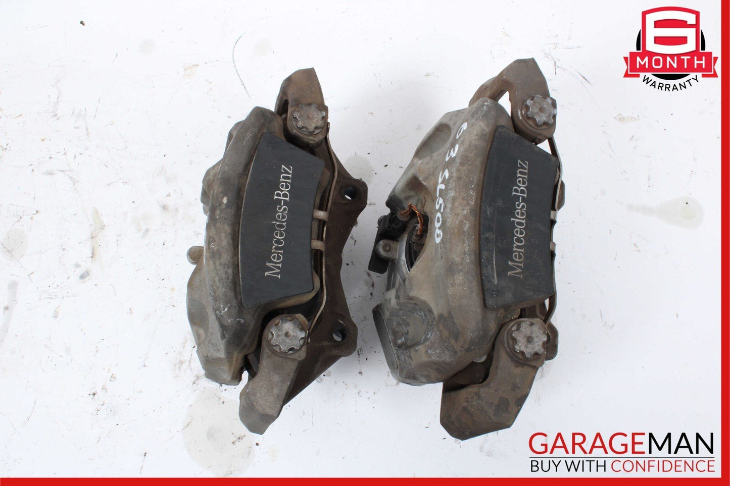 2003 Mercedes R230 SL500 Front Brake Calipers Left and Right Set OEM