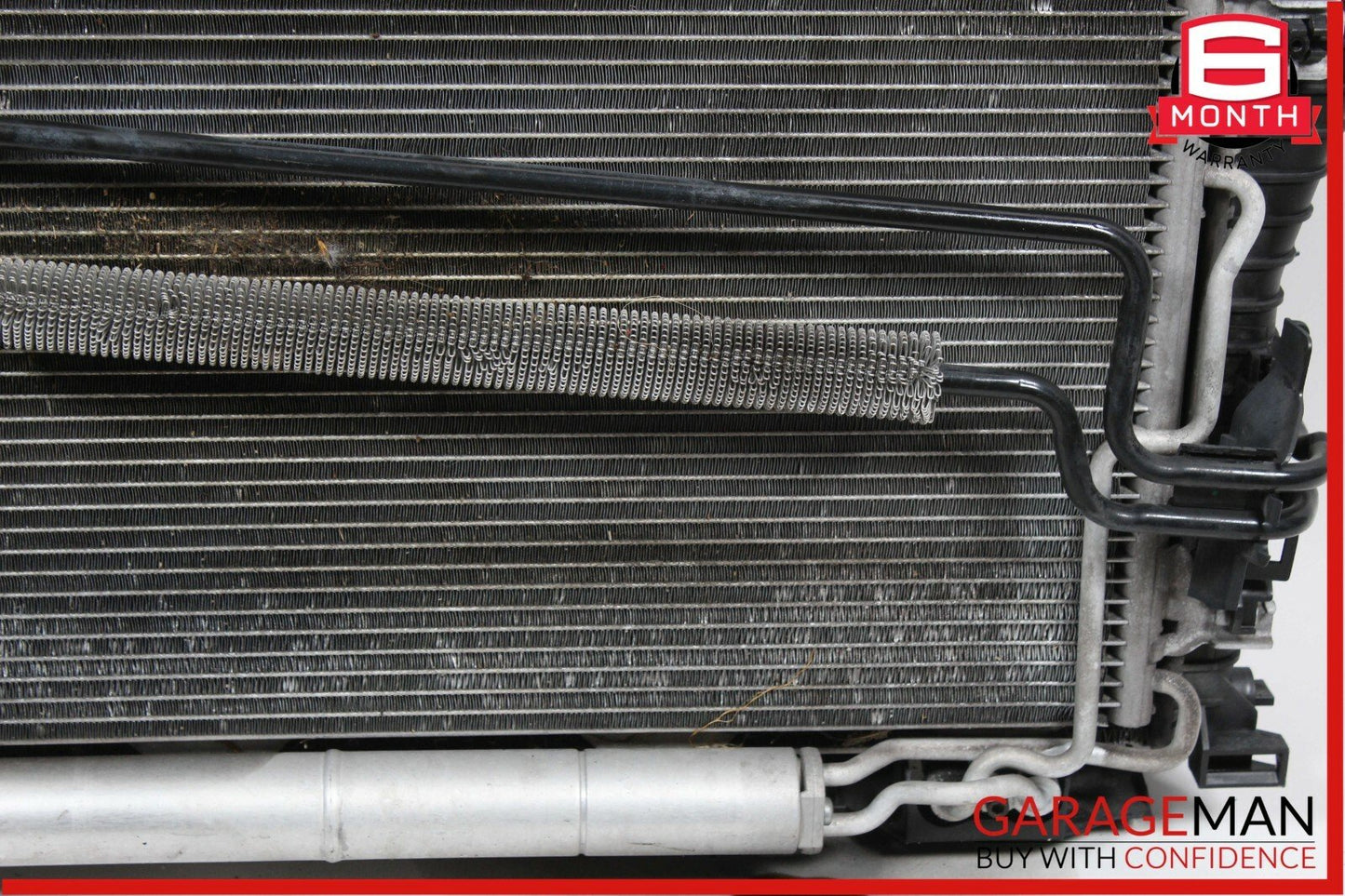 03-06 Mercedes CLS500 E500 Engine Motor Radiator AC A/C Condenser Assembly