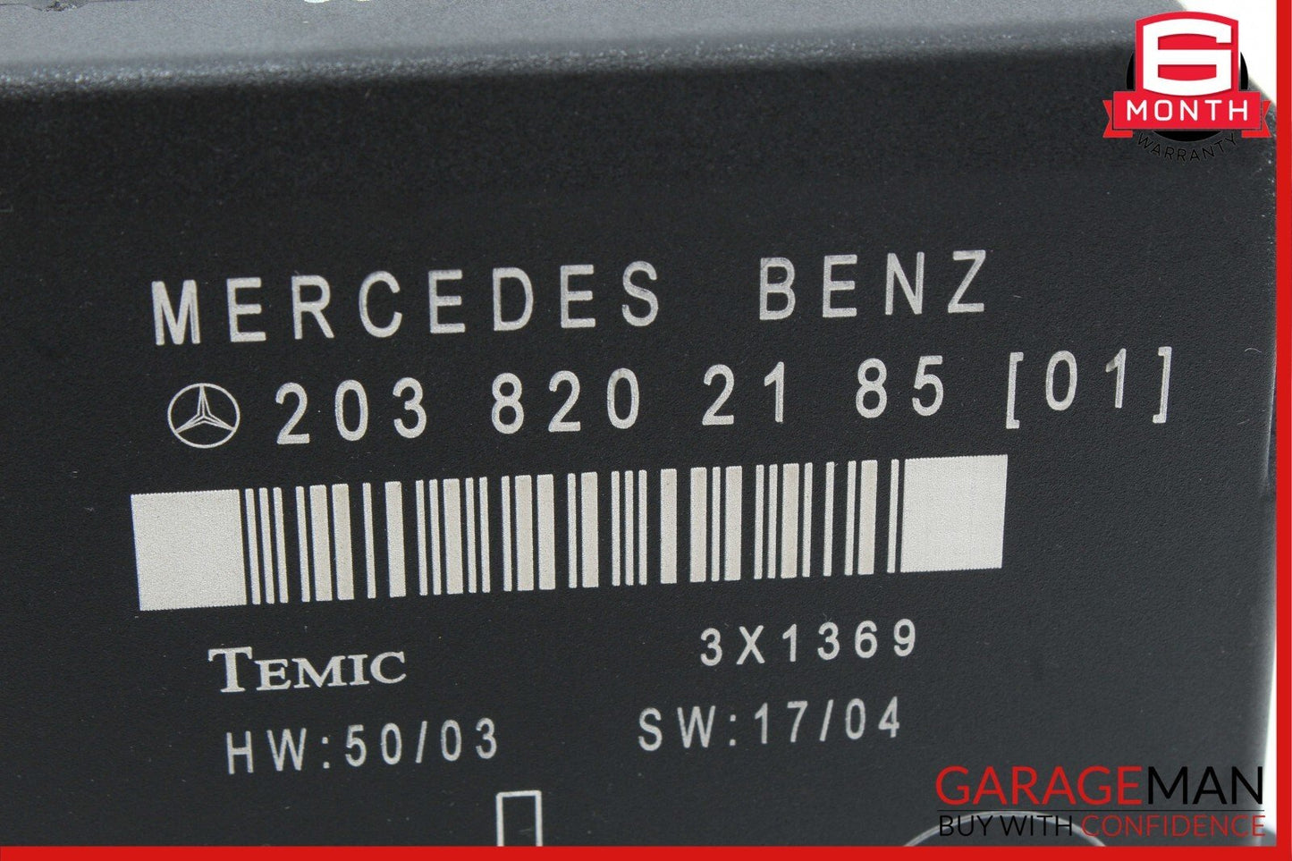 01-07 Mercedes W203 C230 Kompressor Rear Left Side Door Control Module Unit OEM