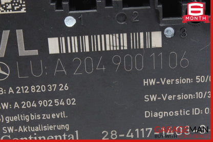 08-18 Mercedes W204 C250 C300 E400 E350 Front Left Side Door Control Module OEM