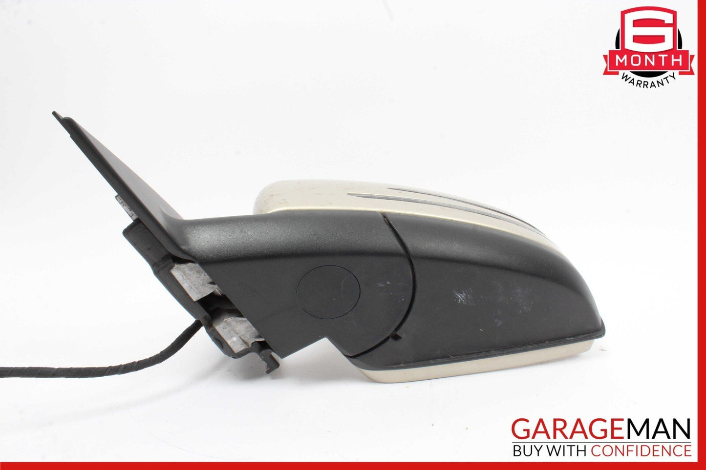 10-11 Mercedes W204 C300 C350 Front Left Side Mirror Door Rear View Pearl Beige
