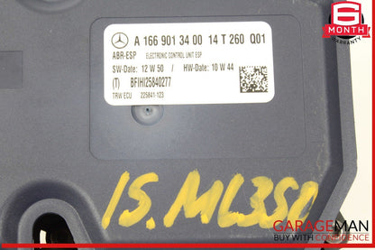 12-19 Mercedes W166 ML350 4MATIC GLS550 ABS Anti Lock Brake Pump Hydraulic OEM