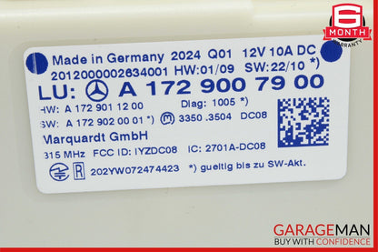 10-15 Mercedes W212 E350 CLS500 Keyless Go Entry Control Module 1729007900 OEM