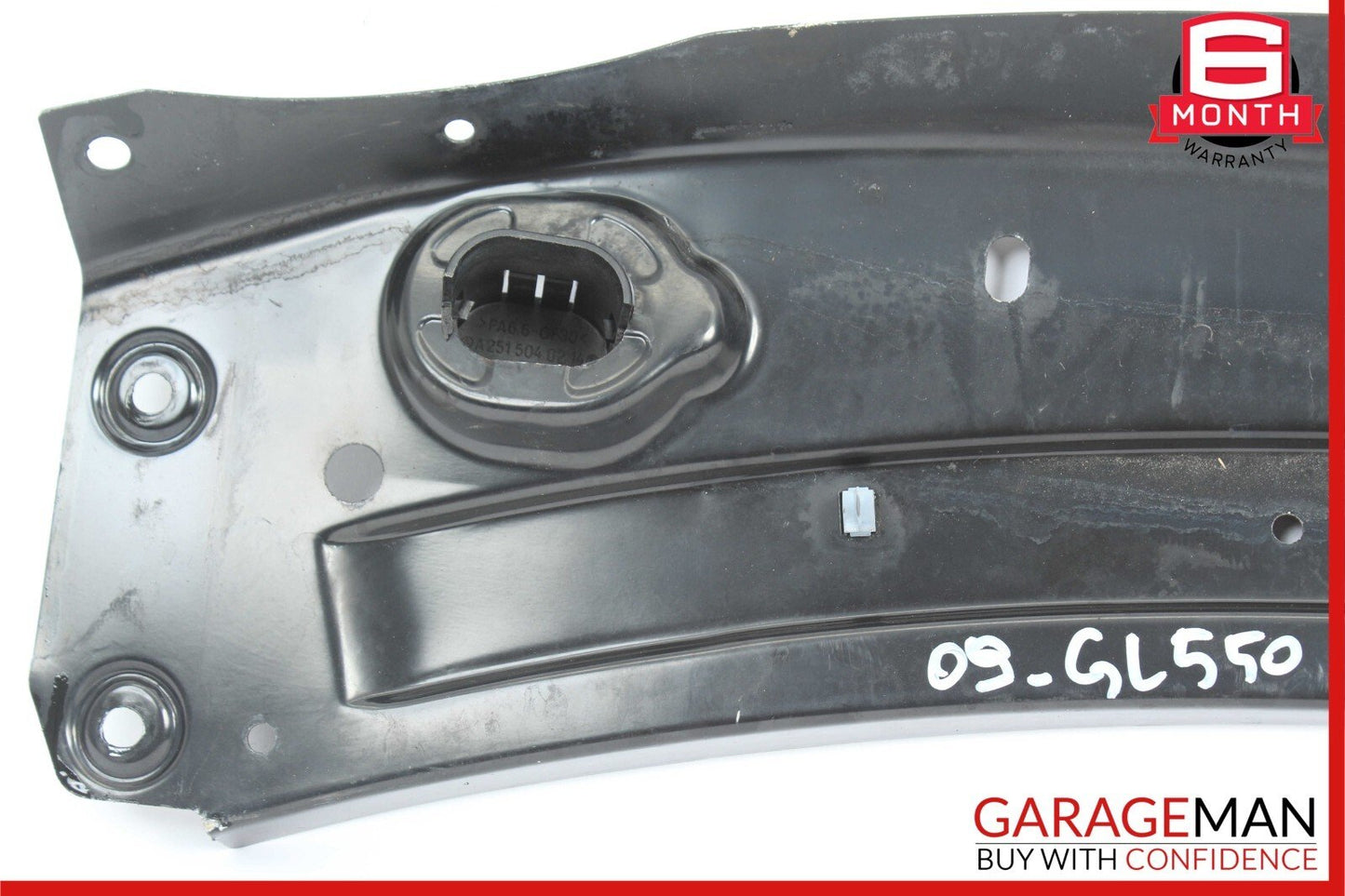 06-12 Mercedes X164 GL550 Upper Radiator Core Tie Bar Support 1646200486 OEM
