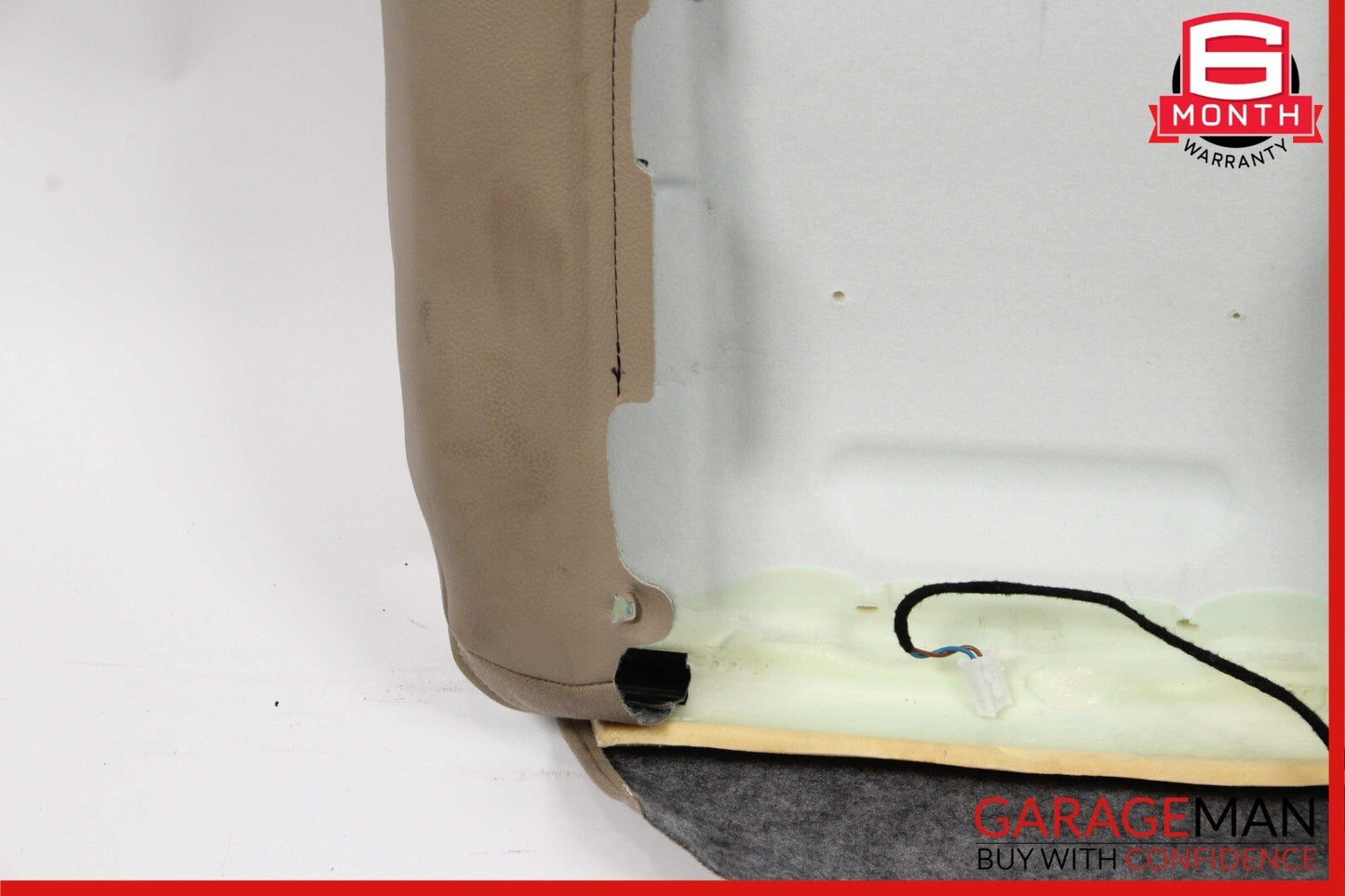 10-16 Mercedes W212 E350 E400 Front Right Seat Cushion Top Upper Beige OEM