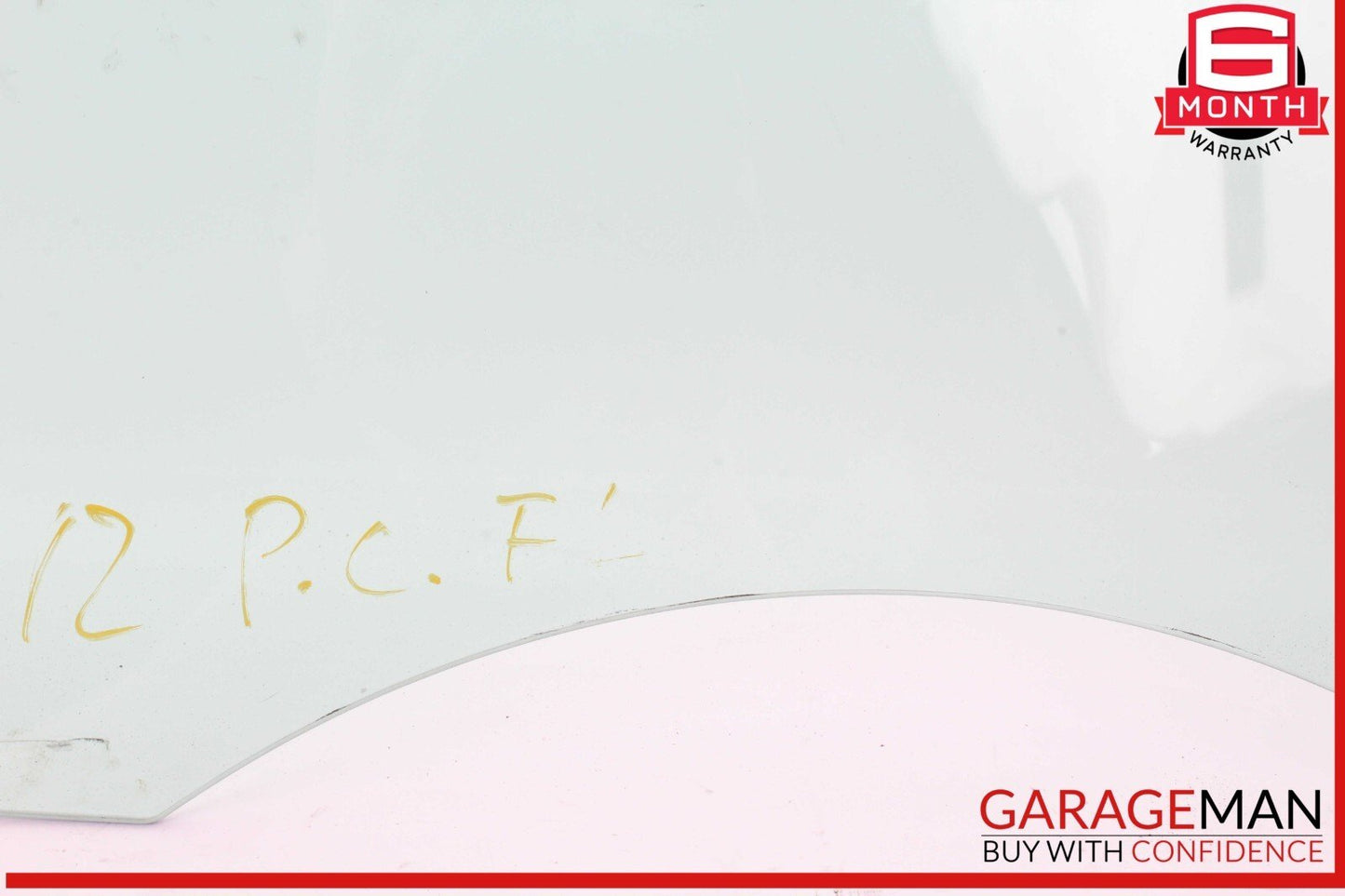 11-18 Porsche Cayenne S 958 Front Left Driver Side Door Window Glass OEM