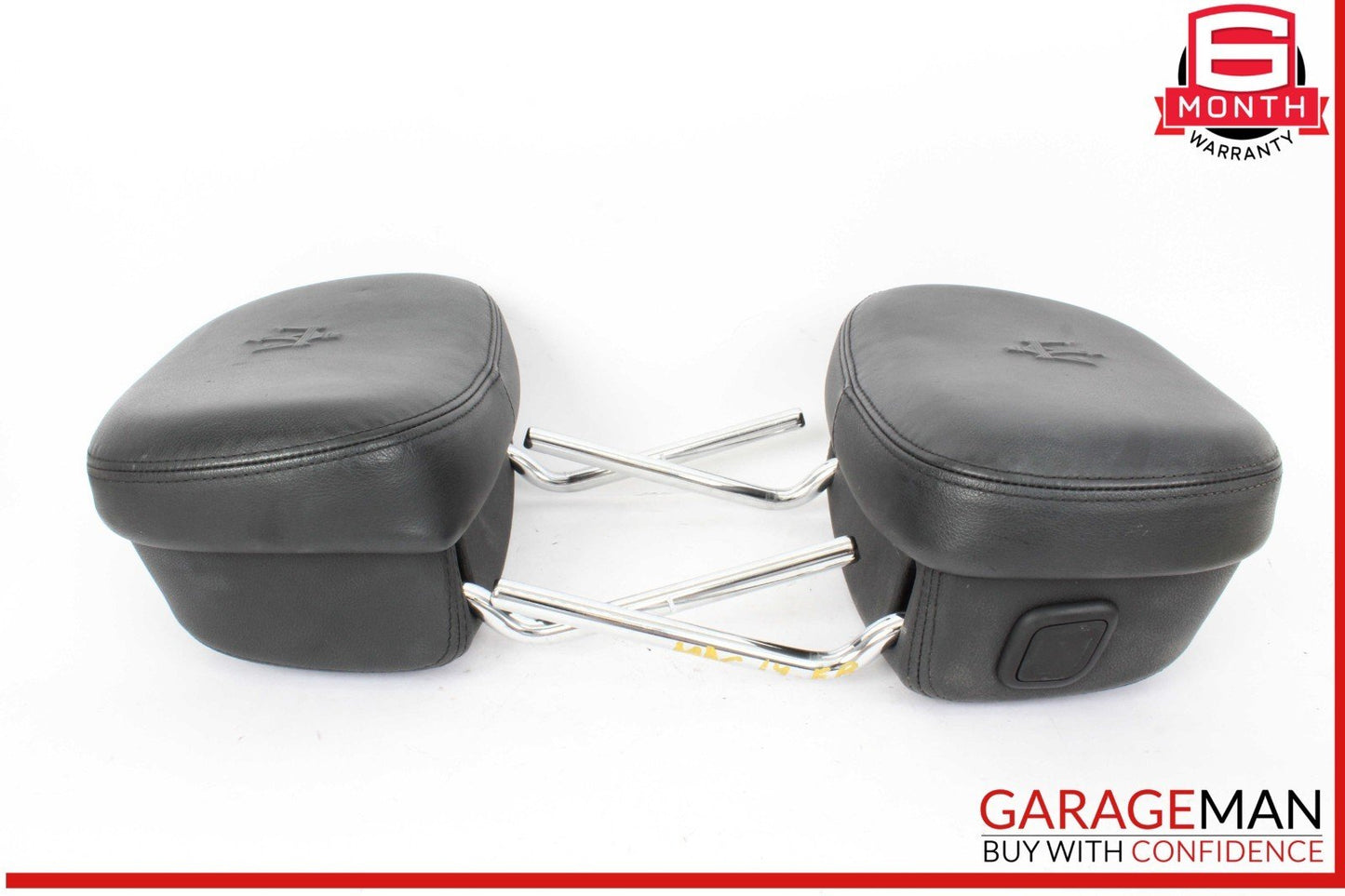 14-17 Maserati Ghibli S Front Left and Right Side Seat Headrest Head Rest OEM