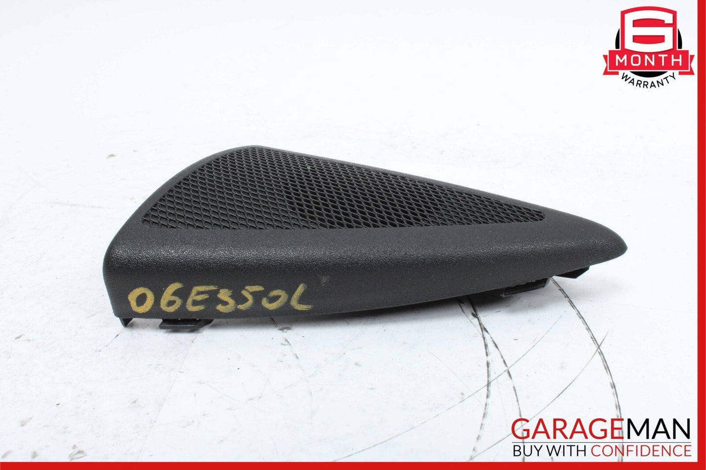 03-09 Mercedes W211 E320 E350 E500 E63 Front Left Tweeter Speaker Cover Black