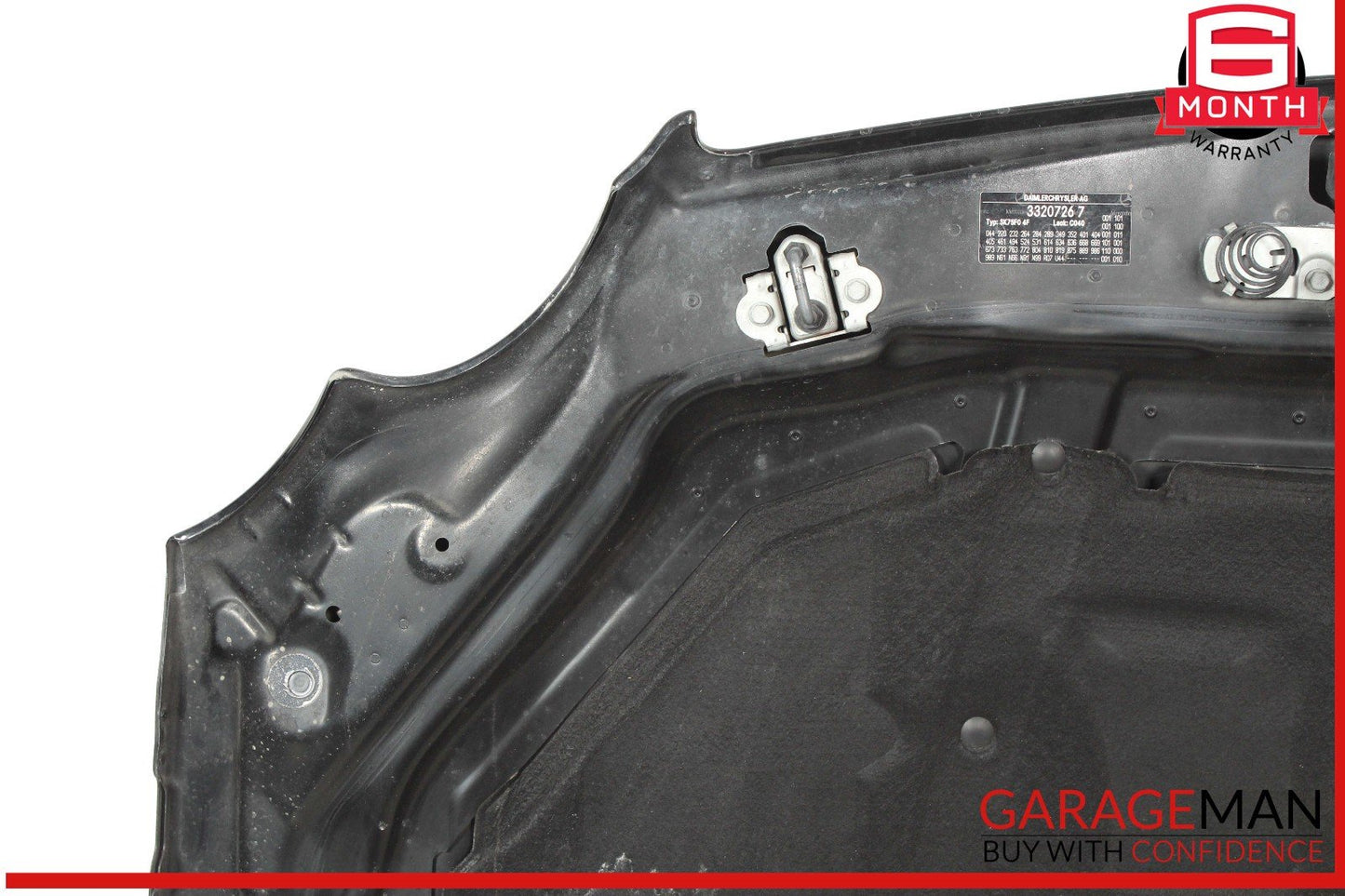 03-08 Mercedes R230 SL550 Front Hood Bonnet Cover Panel Assembly OEM