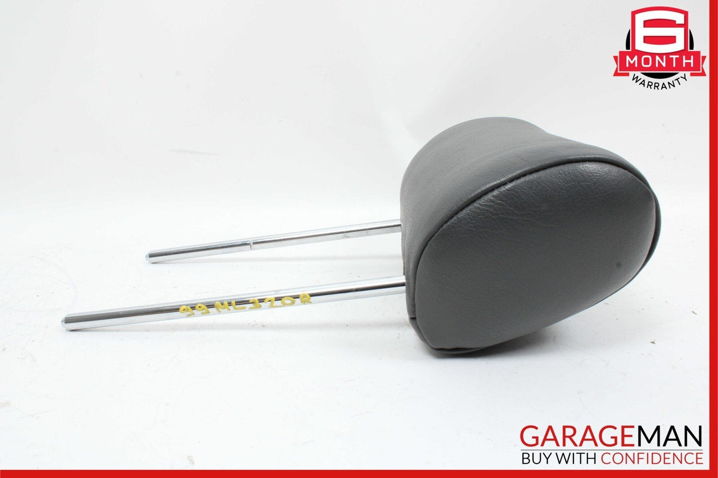 98-05 Mercedes W163 ML350 ML320 Front Left or Right Seat Headrest Head Rest Grey