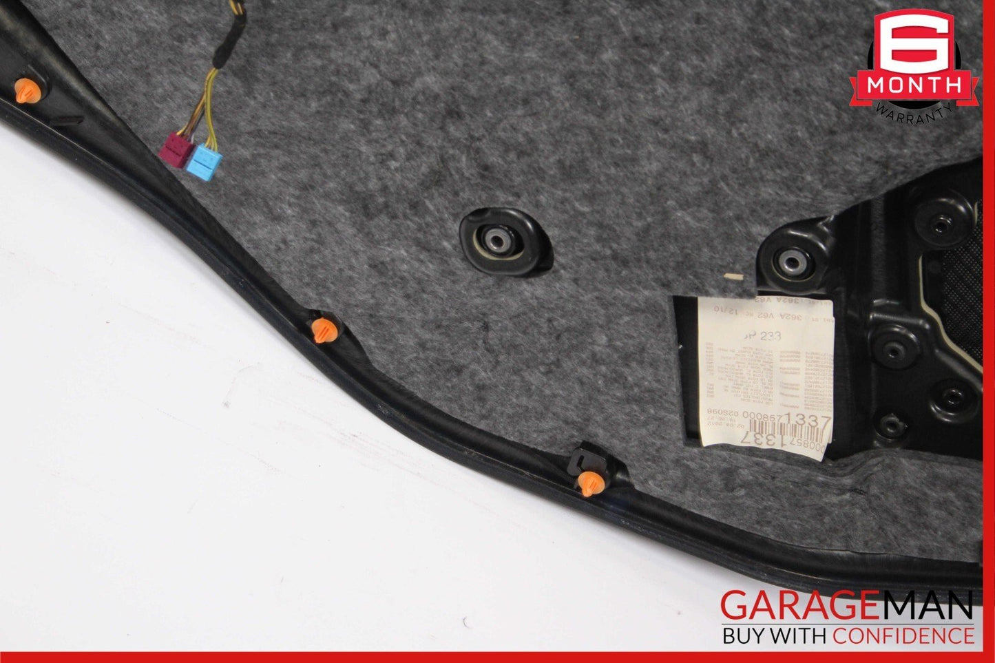 10-13 Mercedes W212 E350 E300 Rear Right Interior Door Panel Trim Assembly Beige