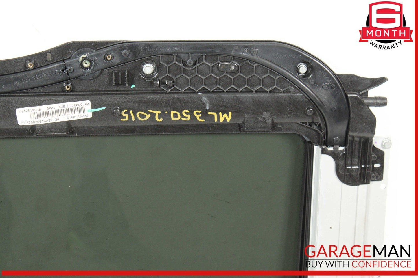12-19 Mercedes W166 ML350 GL450 GL550 Panoramic Sunroof Frame Assembly OEM